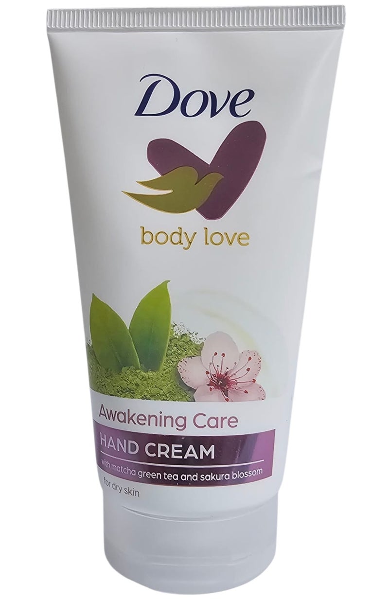 كريم دوف المرطب لليدين بخلاصة شاي الماتشا الأخضر وزهرة الساكورا